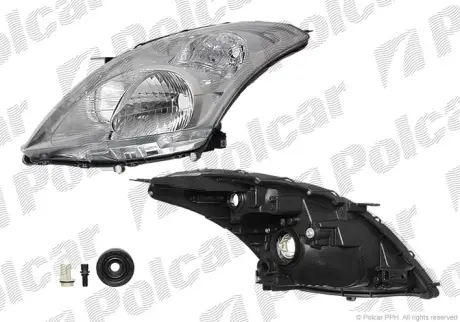 Фара основная POLCAR 741510-E