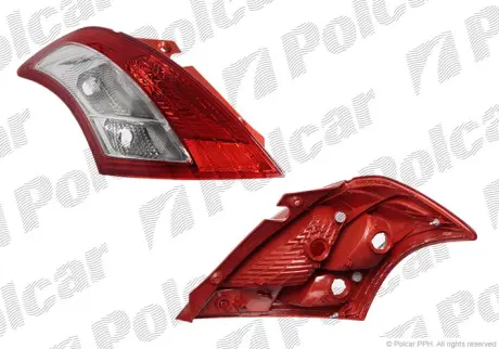 Фонарь задний POLCAR 741588-E
