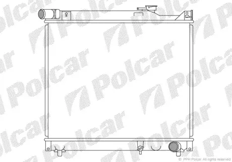 Радиаторы охлаждения POLCAR 742408-8
