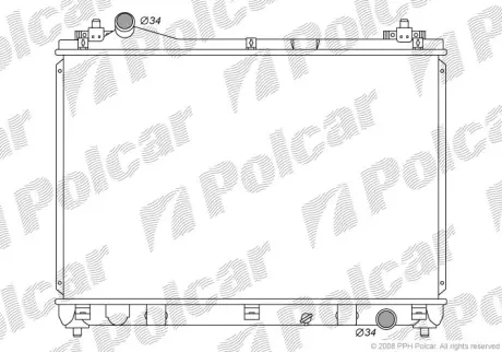 Радиаторы охлаждения POLCAR 7426083K