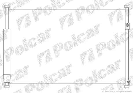 Радиаторы кондиционера POLCAR 7426K81K