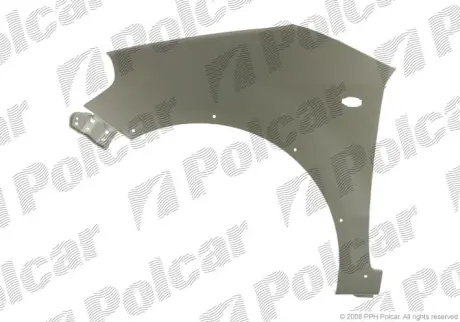 Крыло переднее POLCAR 743501-1