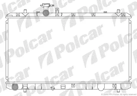 Радиаторы охлаждения POLCAR 7435081K