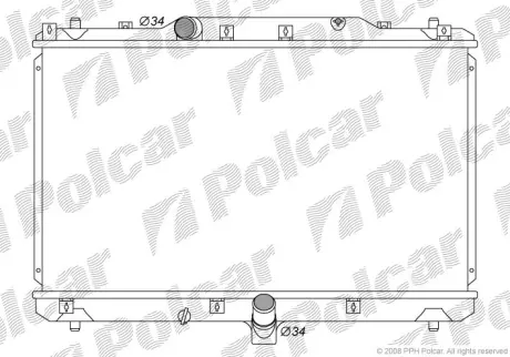 Радиаторы охлаждения POLCAR 7435084K