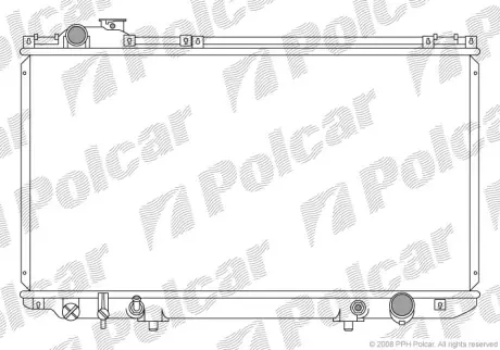 Радиаторы охлаждения POLCAR 802008-1
