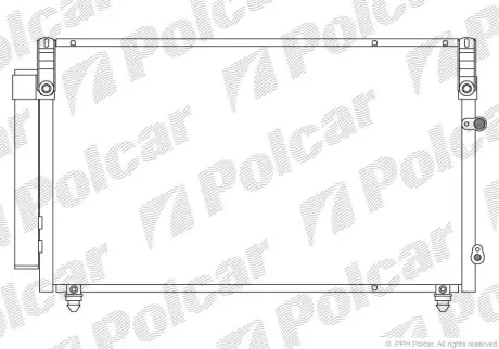 Радиаторы кондиционера POLCAR 8021K8C1