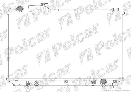 Радиаторы охлаждения POLCAR 804208-1