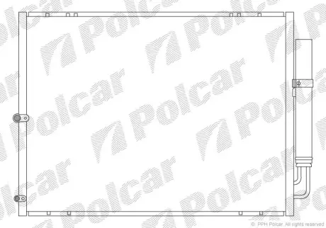 Радиаторы кондиционера POLCAR 8061K8C1