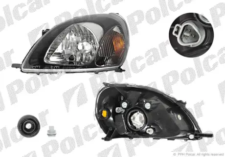 Фара основная POLCAR 8103092E