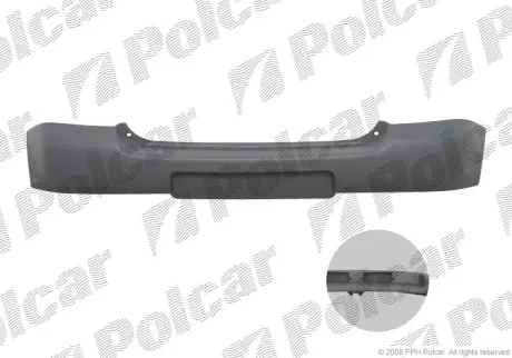 Бампер задний POLCAR 810396-1
