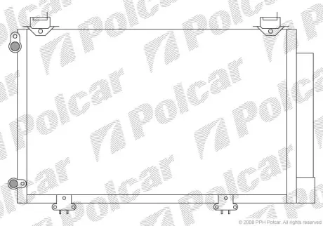 Радиаторы кондиционера POLCAR 8103K8C1S