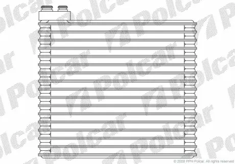 Испаритель кондиционера POLCAR 8103P8-1