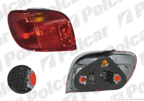 Фонарь задний POLCAR 8104881E