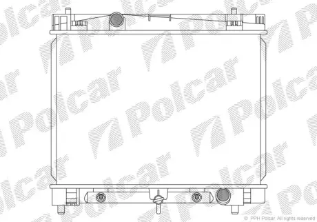 Радиаторы охлаждения POLCAR 810508-2