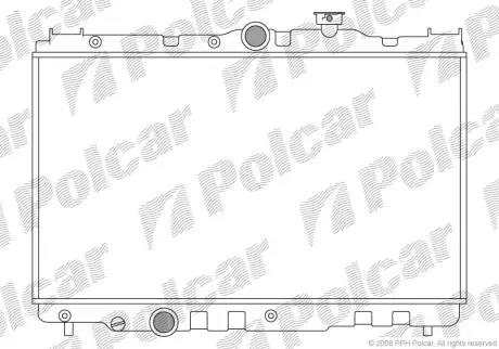 Радиаторы охлаждения POLCAR 810908-1
