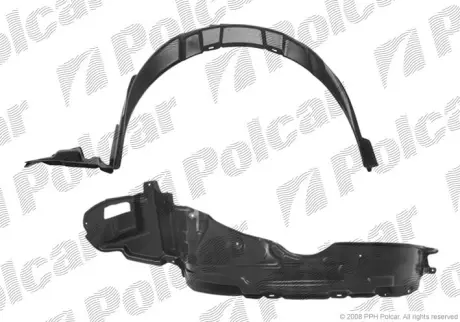 Подкрылок POLCAR 8114FL-2
