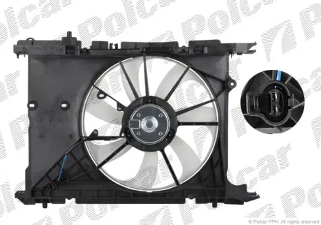Вентиляторы радиаторов POLCAR 811623W2