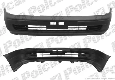 Бампер передний POLCAR 812207