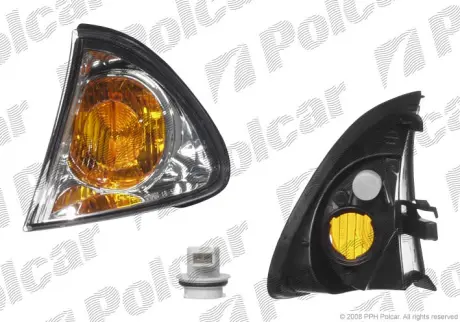 Указатель поворота передний POLCAR 8124191E