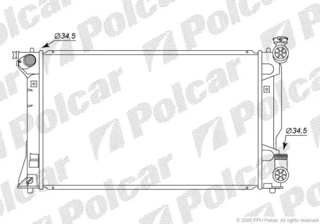 Автозапчасть POLCAR 8125081K