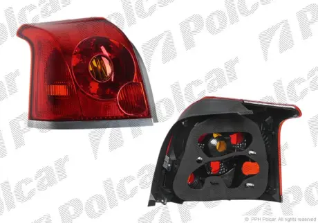 Фонарь задний POLCAR 812588-E