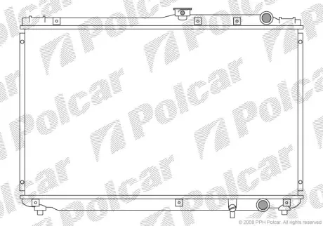 Радиаторы охлаждения POLCAR 813308-4