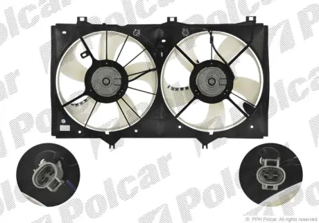 Вентиляторы радиаторов POLCAR 813823W2