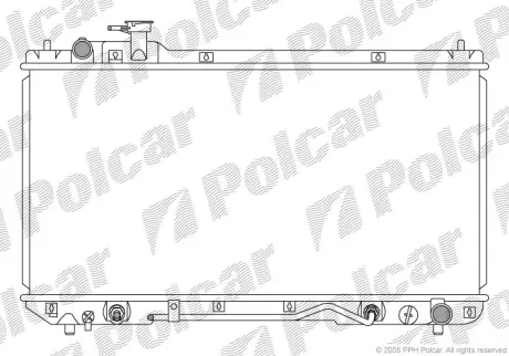 Радиаторы охлаждения POLCAR 814408-4
