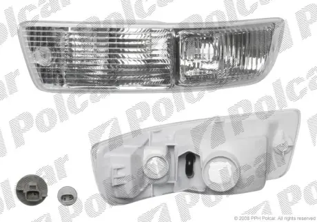 Поворот передний с габаритом POLCAR 8144193E