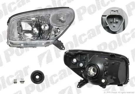 Фара основная POLCAR 8147093E