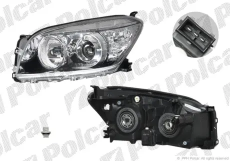 Фара основная POLCAR 8148090E