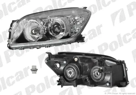 Фара основная POLCAR 8148102E
