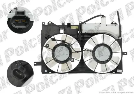 Вентиляторы радиаторов POLCAR 816223W1