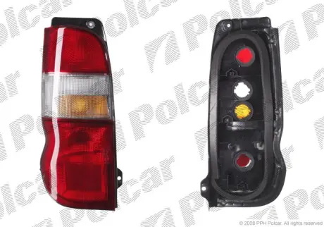 Фонарь задний POLCAR 8166880E