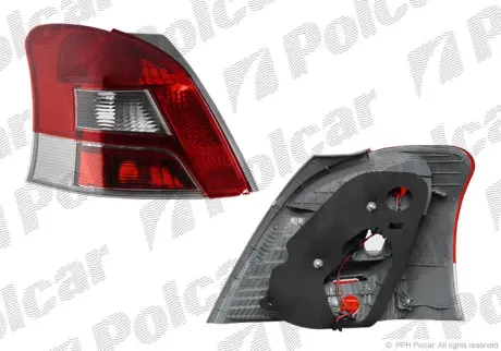 Фонарь задний POLCAR 8172881E