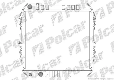Радиаторы охлаждения POLCAR 817408-1