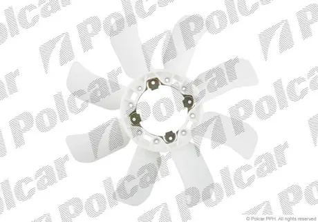 Крыльчатка вентилятора POLCAR 817623F1