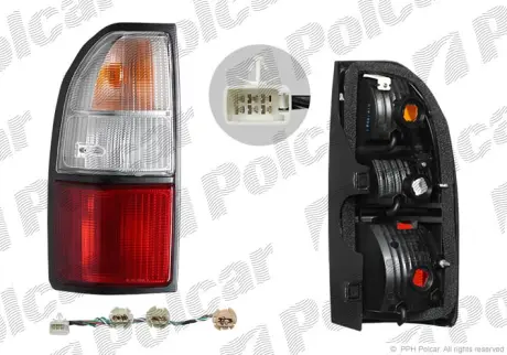 Фонарь задний POLCAR 817788-1