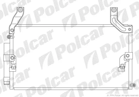 Радиаторы кондиционера POLCAR 8179K81K