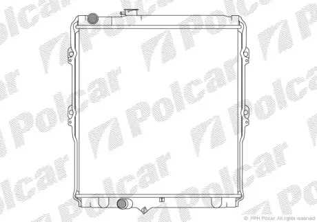 Радиаторы охлаждения POLCAR 818008-2