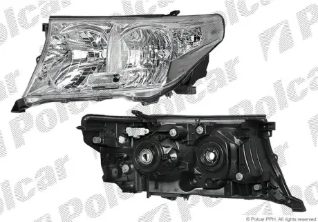 Фара основная POLCAR 818409-E