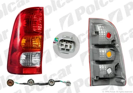 Фонарь задний POLCAR 8192871E