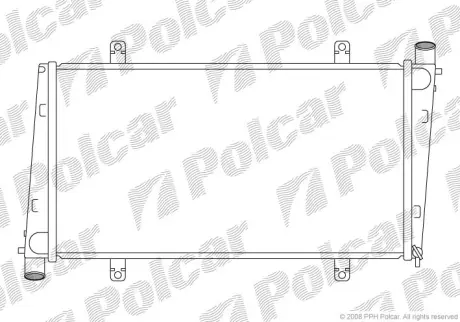 Радиаторы охлаждения POLCAR 904008-2