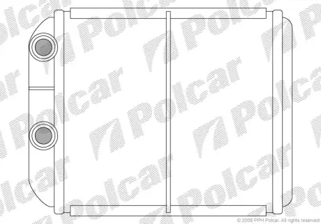 Радиаторы обогрева POLCAR 9040N8-1
