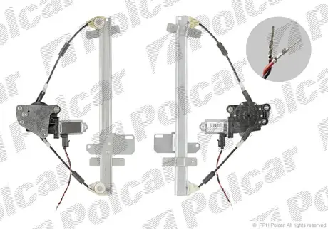 Стеклоподъемник электрический с мотором POLCAR 9040PSE2