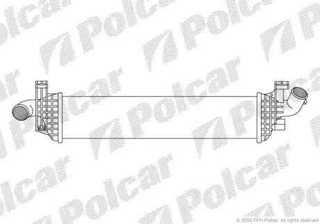 Радиаторы воздуха (Интеркулеры) POLCAR 9042J8-1