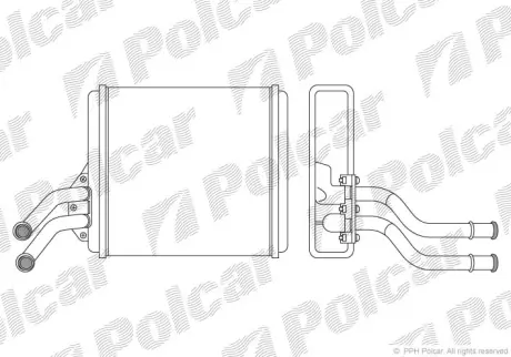 Радиаторы обогрева POLCAR 9044N81