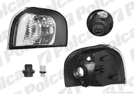 Указатель поворота передний POLCAR 9080203E