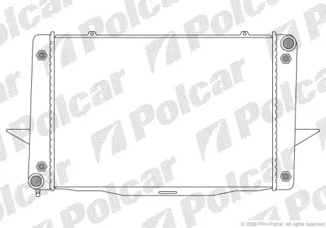 Радиаторы охлаждения POLCAR 908508-4