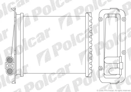Радиаторы обогрева POLCAR 9085N8-1